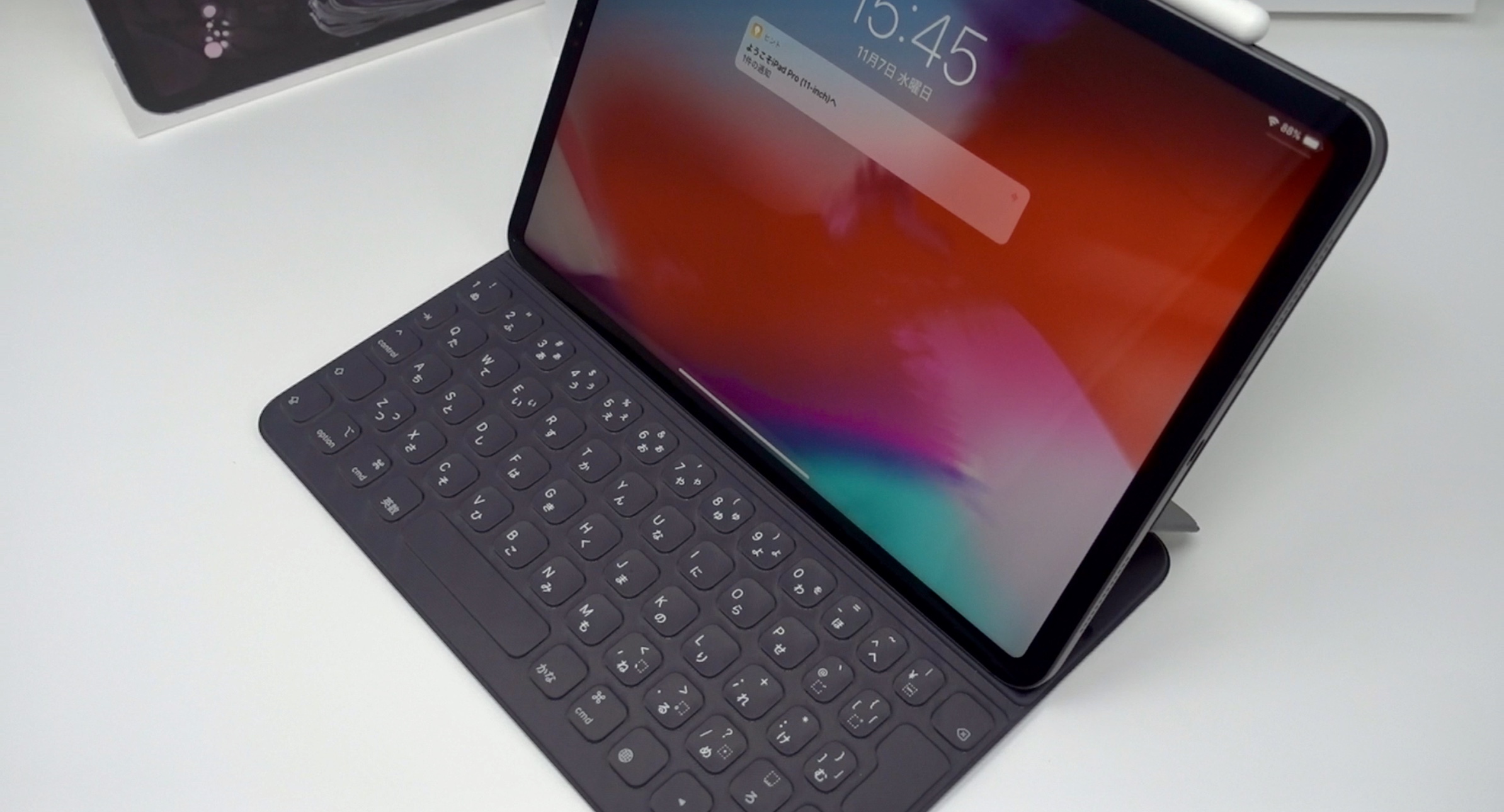 iPad Pro 11インチを買いました|Smart Keyboard Folio使い始めてちょっと思った事→キー打ち易い【報告】